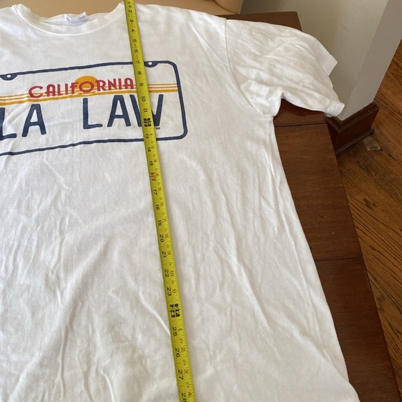 1986 LA LAW TV show original 100% cotton Hanes Beefy-T vintage tee shirt XL - Picture 7 of 9